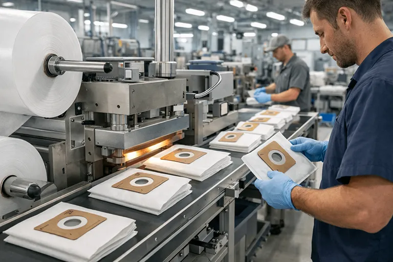 معیارهای انتخاب تولید کننده پاکت جاروبرقی برای خرید عمده