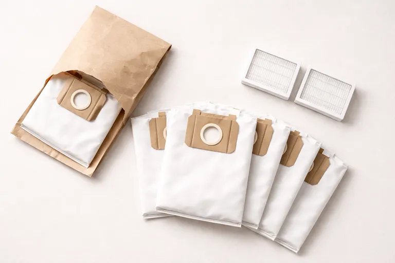 بسته کیسه جاروبرقی بوش به همراه فیلتر برای بررسی ارزش خرید