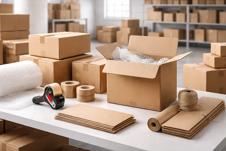 بسته بندی و ارسال در پخش عمده پاکت جاروبرقی