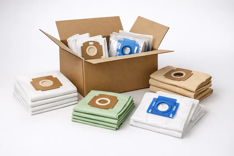 پکیج شروع برای خرید عمده پاکت جاروبرقی فروشگاهی