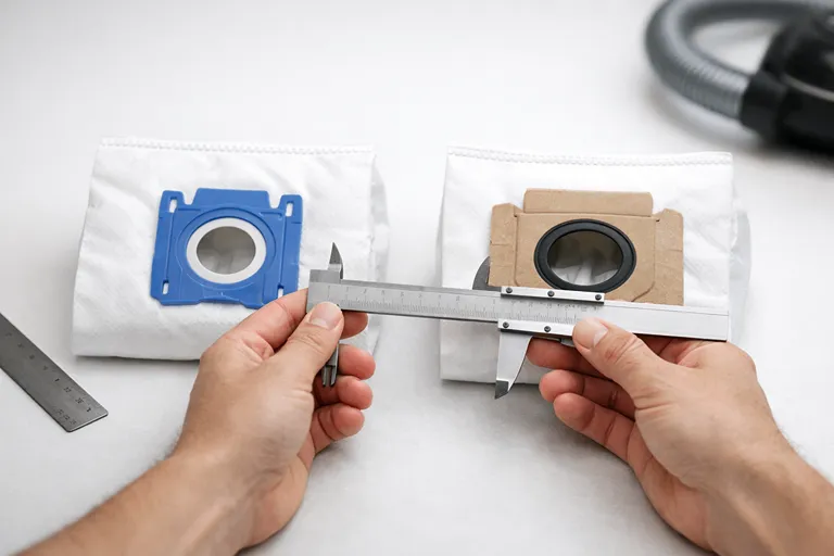 مقایسه دهانه کیسه جاروبرقی بوش برای تشخیص تایپ G و P