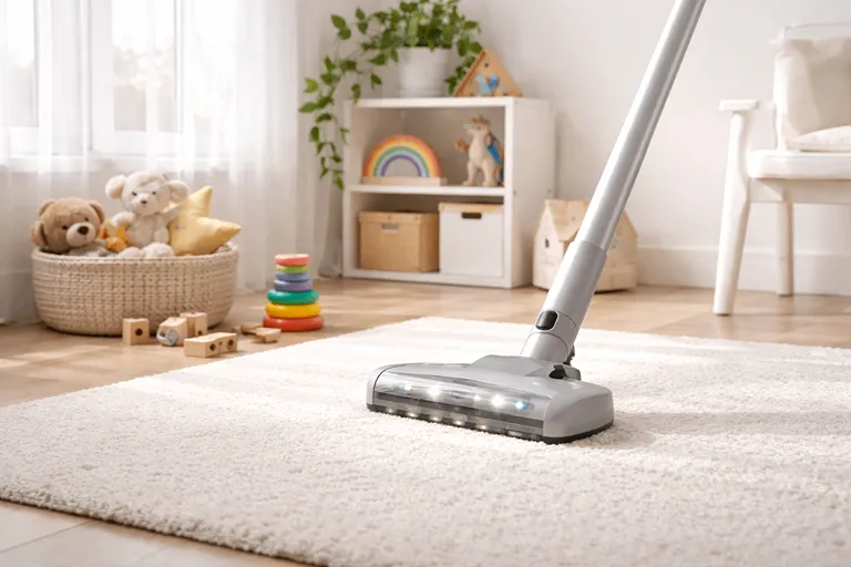 جاروبرقی مجهز به فیلتر HEPA برای تمیزکاری محیط کودک