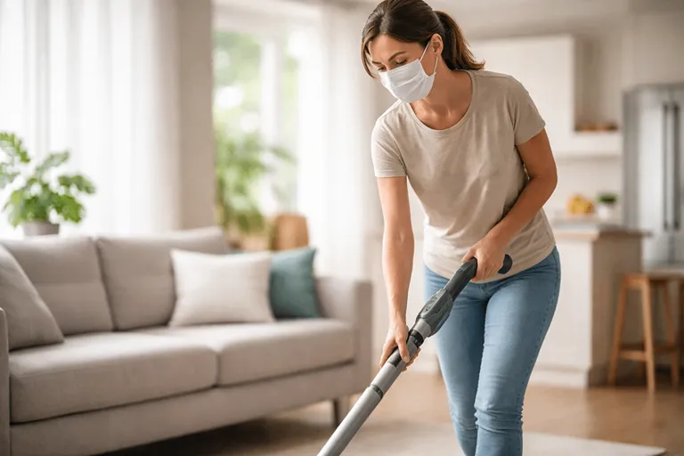 استفاده از جاروبرقی با فیلتر HEPA برای افراد حساس و آلرژیک